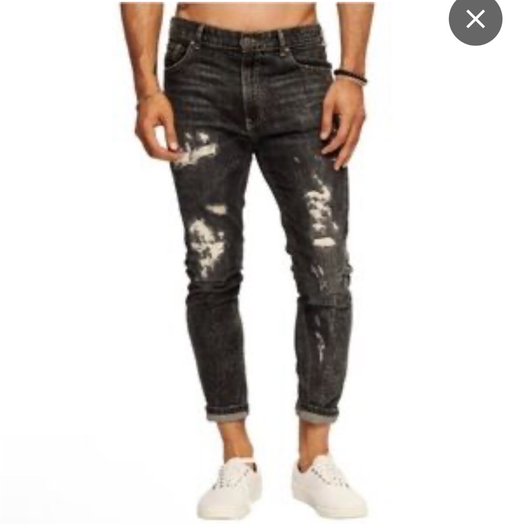 New Menâs Ser.O.Ya Distressed Denim Jeans Size 32